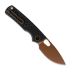 Vosteed Porcupine - Copper Dune - G10 folding knife, black