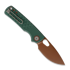 Vosteed Porcupine - Copper Dune - G10 folding knife, green