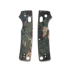 Vosteed Porcupine ModSwap&trade; - Canvas Rag Burl - Green Current Micarta handle scales