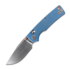 Coltello pieghevole Vosteed Porcupine ModSwap™ - Satin - Micarta, blu
