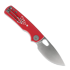 Vosteed Porcupine - Satin - G10 kääntöveitsi, punainen, valkoinen