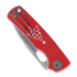 Vosteed Porcupine - Satin - G10 kääntöveitsi, punainen, valkoinen