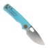 Couteau pliant Vosteed Porcupine - Satin - G10, Sky Blue