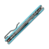 Vosteed Porcupine - Satin - G10 kääntöveitsi, Sky Blue