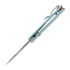 Couteau pliant Vosteed Porcupine - Satin - G10, Sky Blue