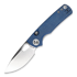 Vosteed Porcupine - Satin - Micarta folding knife, blue