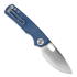 Vosteed Porcupine - Satin - Micarta folding knife, blue