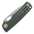 Coltello pieghevole Vosteed Porcupine - Stonewash - Micarta, verde