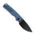 Vosteed Porcupine T - Blackwash - G10 fällkniv, blå