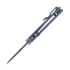 Vosteed Porcupine T - Blackwash - G10 fällkniv, blå
