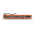Vosteed Porcupine T - Blackwash - G10 f&auml;llkniv, orange