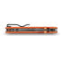 Vosteed Porcupine T - Blackwash - G10 fällkniv, orange