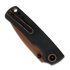 Vosteed Porcupine T - Copper Dune - Micarta folding knife, black