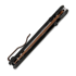 Vosteed Porcupine T - Copper Dune - Micarta folding knife, black