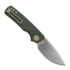 Couteau pliant Vosteed Porcupine T - Stonewash - Micarta, vert