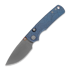 Vosteed Porcupine TiSlim - Acid Wash - Titanium folding knife, Acid Wash Blue