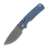 Vosteed Porcupine TiSlim - Acid Wash - Titanium folding knife, Acid Wash Blue