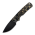 Vosteed Porcupine TiSlim - Blackwash - Titanium folding knife, Black & Gold