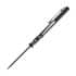 Vosteed Porcupine TiSlim - Blackwash - Titanium &ouml;sszecsukhat&oacute; k&eacute;s, Dim Gray