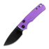 Liigendnuga Vosteed Porcupine TiSlim - Blackwash - Titanium, Rebecca Purple