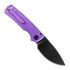 Liigendnuga Vosteed Porcupine TiSlim - Blackwash - Titanium, Rebecca Purple