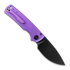 Liigendnuga Vosteed Porcupine TiSlim - Blackwash - Titanium, Rebecca Purple