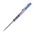 Liigendnuga Vosteed Porcupine TiSlim - Blackwash - Titanium, Rebecca Purple
