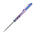 Liigendnuga Vosteed Porcupine TiSlim - Blackwash - Titanium, Rebecca Purple
