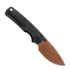 Vosteed Porcupine TiSlim - Copper Dune - Titanium sulankstomas peilis, juoda