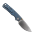 Vosteed Porcupine TiSlim - Satin - Titanium Taschenmesser, blau