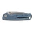 Vosteed Porcupine TiSlim - Satin - Titanium sulankstomas peilis, mėlyna