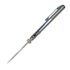 Vosteed Porcupine TiSlim - Satin - Titanium Taschenmesser, blau