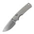 Vosteed Porcupine TiSlim - Satin - Titanium sulankstomas peilis, pilka