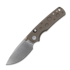 Vosteed - Porcupine TiSlim - Stonewash - Titanium, Antique Brasswash