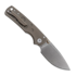 Vosteed Porcupine TiSlim - Stonewash - Titanium Taschenmesser, Antique Brasswash