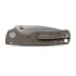 Vosteed Porcupine TiSlim - Stonewash - Titanium Taschenmesser, Antique Brasswash