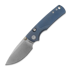 N&oacute;ż składany Vosteed Porcupine TiSlim - Stonewash - Titanium, niebieska