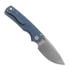 Nóż składany Vosteed Porcupine TiSlim - Stonewash - Titanium, niebieska