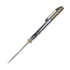 N&oacute;ż składany Vosteed Porcupine TiSlim - Stonewash - Titanium, niebieska