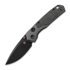 Coltello pieghevole Vosteed Psyop 299 - Blackwash - Norplex UltreX Micarta, nero