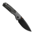 Vosteed Psyop 299 - Blackwash - Norplex UltreX Micarta Taschenmesser, schwarz