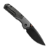 Vosteed Psyop 299 - Blackwash - Norplex UltreX Micarta Taschenmesser, schwarz
