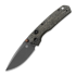 Vosteed Psyop 299 - Destroyer Gray - Norplex UltreX Micarta sulankstomas peilis, juoda
