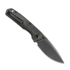 Vosteed Psyop 299 - Destroyer Gray - Norplex UltreX Micarta &ouml;sszecsukhat&oacute; k&eacute;s, fekete