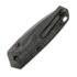 Vosteed Psyop 299 - Destroyer Gray - Norplex UltreX Micarta Taschenmesser, schwarz