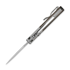 Vosteed Psyop 299 - Satin - GID Micarta Taschenmesser, braun