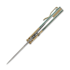 Vosteed Psyop 299 - Satin - Ti Bolster + Norplex UltreX Micarta &ouml;sszecsukhat&oacute; k&eacute;s, teal