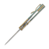 Coltello pieghevole Vosteed Psyop 299 - Satin - Ti Bolster + Norplex UltreX Micarta, teal