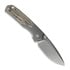 Vosteed Psyop 299 - Stonewash - Micarta sulankstomas peilis, žalia