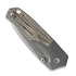Coltello pieghevole Vosteed Psyop 299 - Stonewash - Micarta, verde